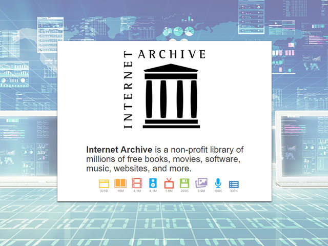 Internet Archive is a non-profit library of millions of free books, movies, software, music, websites, and more.